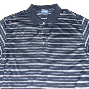 Bobby Jones Players Performance Short Sleeve Polo Shirt Mens XL Black